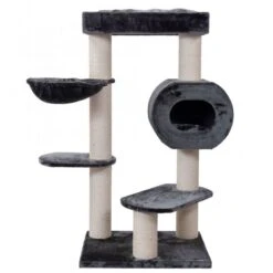 QUAPAS! Kratzbaum Sparkle Lounge Dunkelgrau