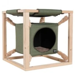 QUAPAS! Katzenhöhle Catcube M - Grün -Trixie Verkaufs-Shop 40318 akp 3