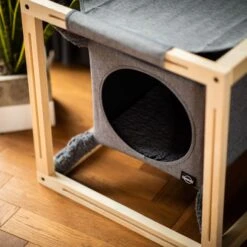 QUAPAS! Katzenhöhle Catcube M - Grau -Trixie Verkaufs-Shop 40319 akp 3