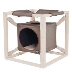 QUAPAS! Katzenhöhle Catcube M - Olive