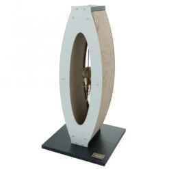 QUAPAS! Kratzspielzeug Tower Schwarz/weiß