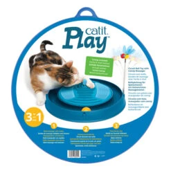 CATIT Play-n-Scratch Mit Massagematte - Blau -Trixie Verkaufs-Shop 43001 hag 2