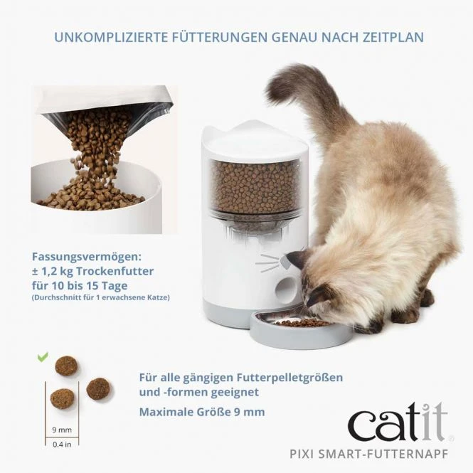 Catit PIXI Smart Futterautomat 2 Catit PIXI Smart Futterautomat – Bild 2