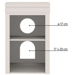 Trixie Kratztonne Cat Tower Saul -Trixie Verkaufs-Shop 44433 trxi 6