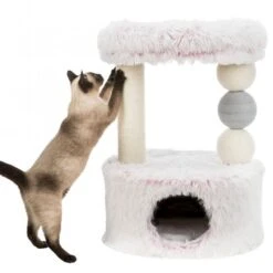 Trixie Kratzbaum Harvey - Weiß/pink -Trixie Verkaufs-Shop 44539 trxi 5