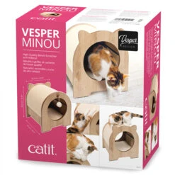 Vesper Katzenhaus Minou Mit Kratzfläche -Trixie Verkaufs-Shop 52101 hag 4