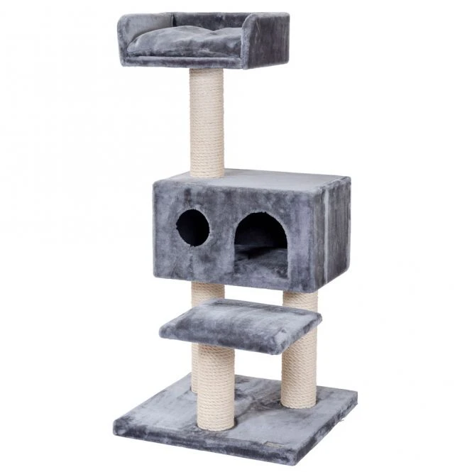 QUAPAS! Kratzbaum Comfort Grau 1 QUAPAS! Kratzbaum Comfort Grau