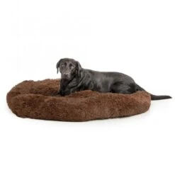 Plüschbett Sarnia - Braun